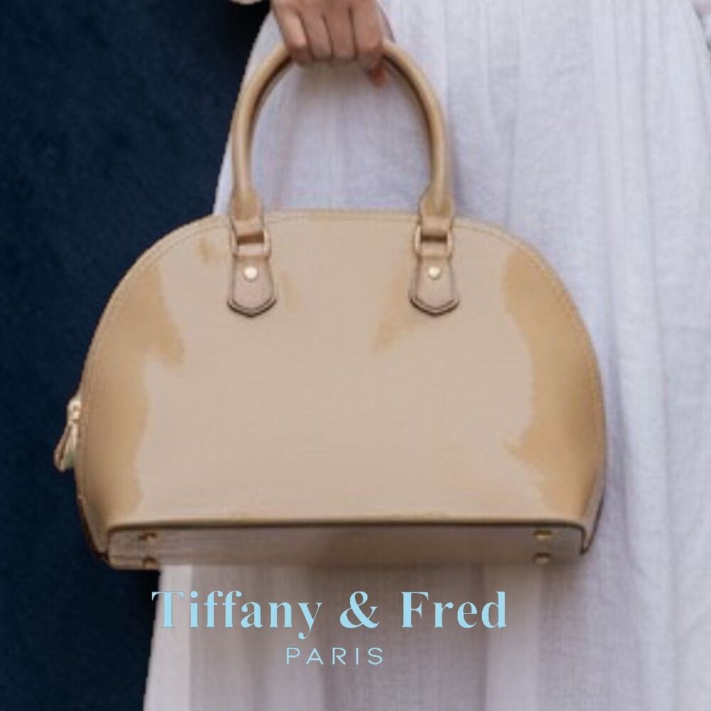 Tiffany & Fred Paris Nude Alma Bag